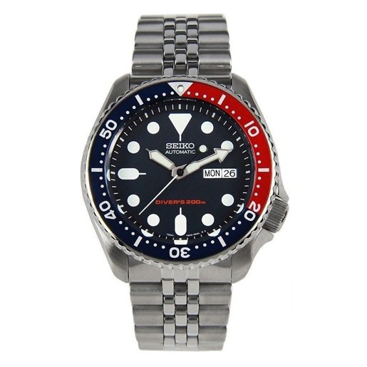 セイコー SKX009K2 自動巻きダイバーズ200m ジュビリーブレス