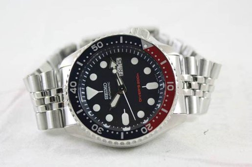 セイコー SKX009K2 自動巻きダイバーズ200m ジュビリーブレス