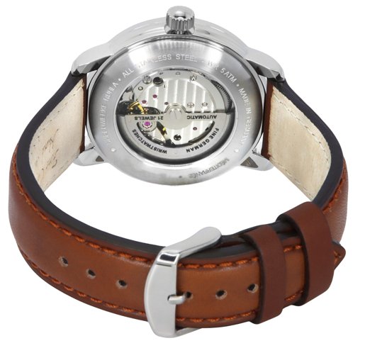 Zeppelin Mediterranean Leather Strap Beige Dial Automatic 96685