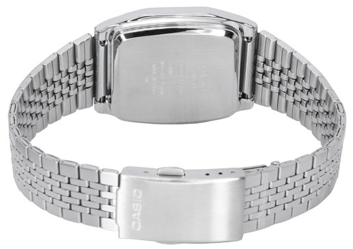 Casio Vintage A1100D-1 Stainless Steel Digital Watch
