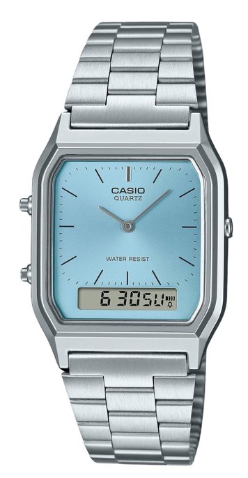 Casio AQ-230A-2A1 Retro Turquoise Analog-Digital Women's Watch